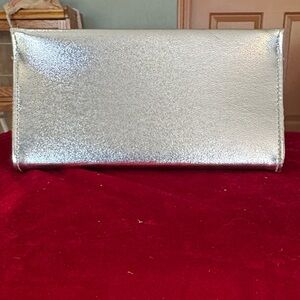 Silver Women's Clutch